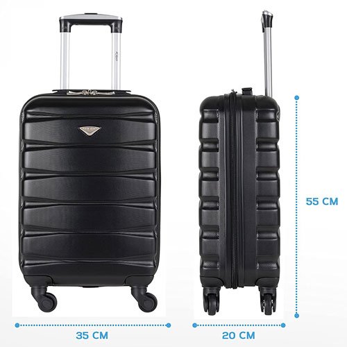 les dimensions standard d'une valise en cabine d'avion